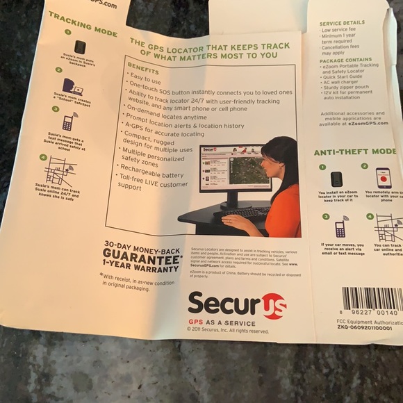 eZoom portable tracking & safety locator - Picture 4 of 5